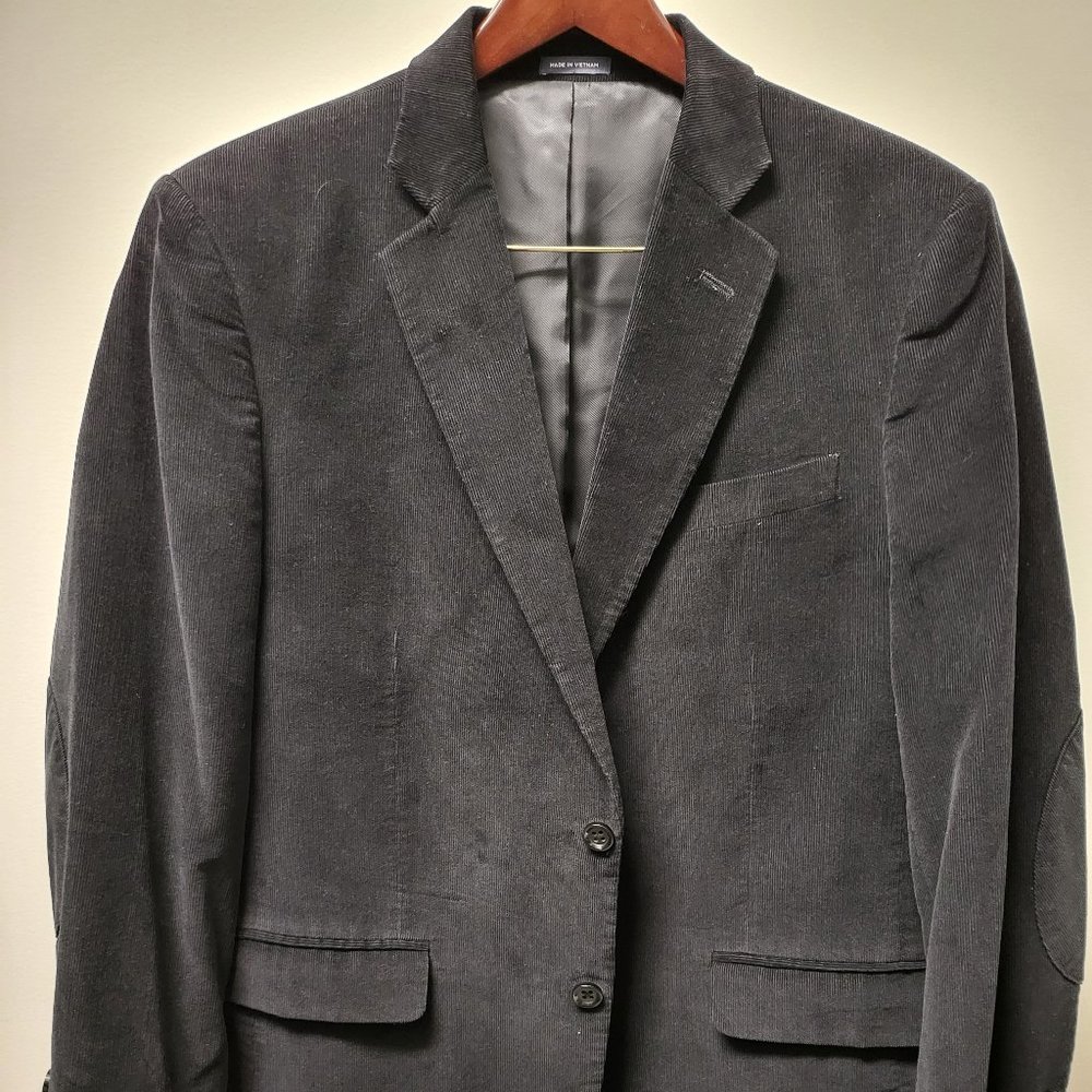 Stafford – Corduroy Sport Coat -  Black
